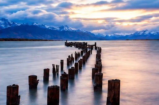 Antiguo muelle de Puerto Natales